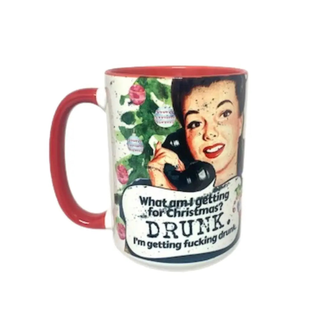 Drunk for Christmas Mug